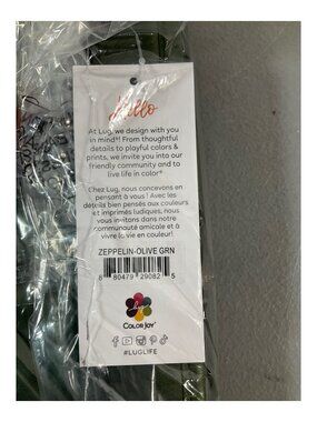 Lug Zeppelin Continental Wallet - Quilted Olive Green, Spacious Unisex Design